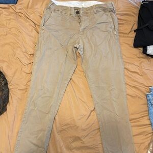 Abercrombie Stretch Khakis 30x30